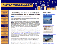 Tablet Screenshot of i-love-moscow.com